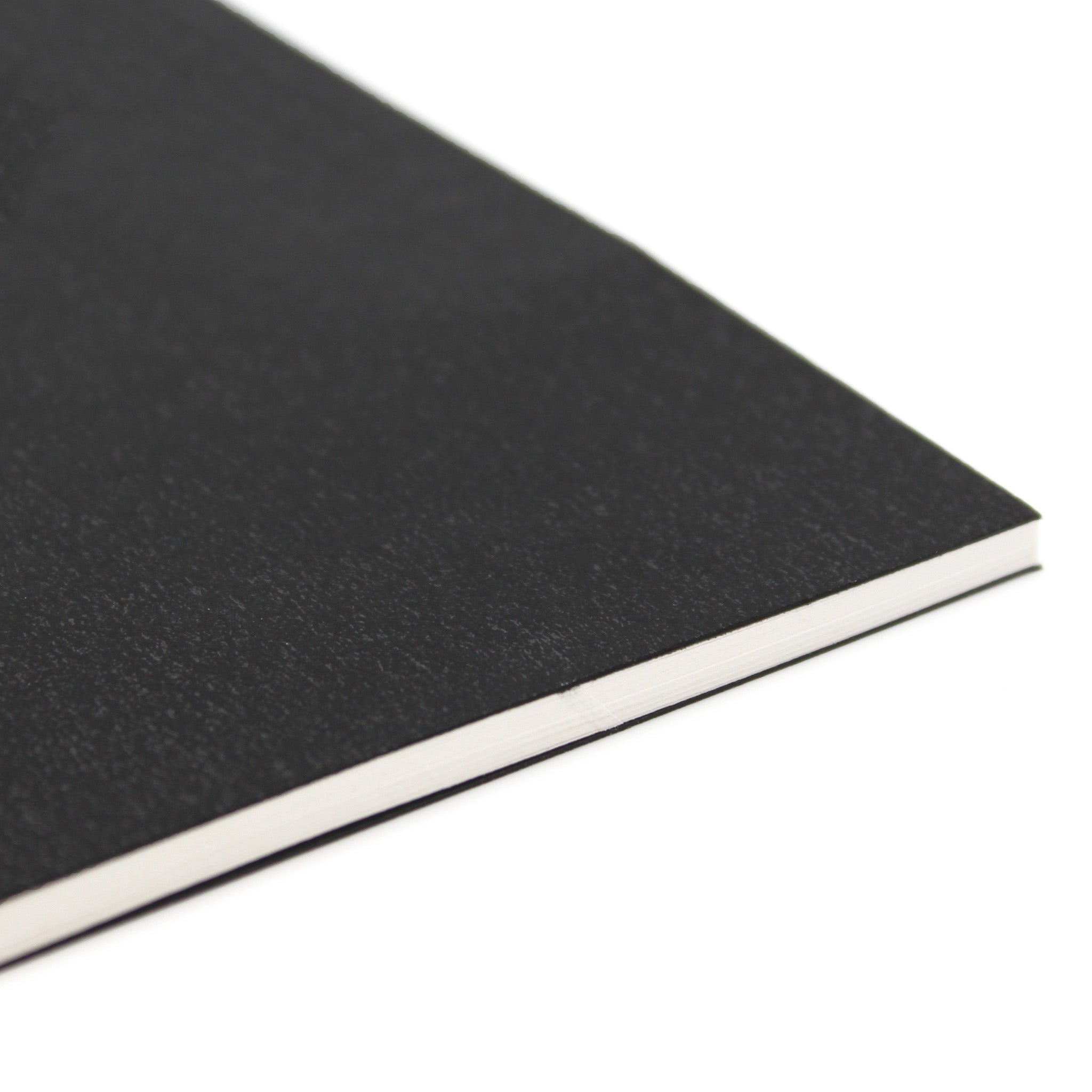 Silvine A4 Field Sketchbook Black Laminated Cover On A White Background