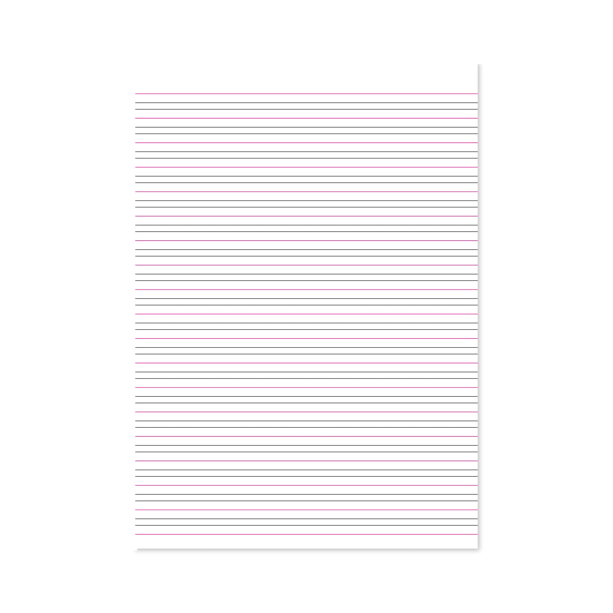 Silvine A4 Handwriting Book 32 Pages Standard Handwriting Ruling On A White Background
