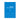 Silvine 6 Period Teacher Planner In Blue On A White Background