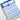 Teachers Planner Open On Calendar Planner Page, In A Blue & White Design On A White Background