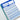Teachers Planner Open On Calendar Planner Page, In A Blue & White Design On A White Background