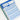 Teachers Planner Open On Calendar Planner Page, In A Blue & White Design On A White Background