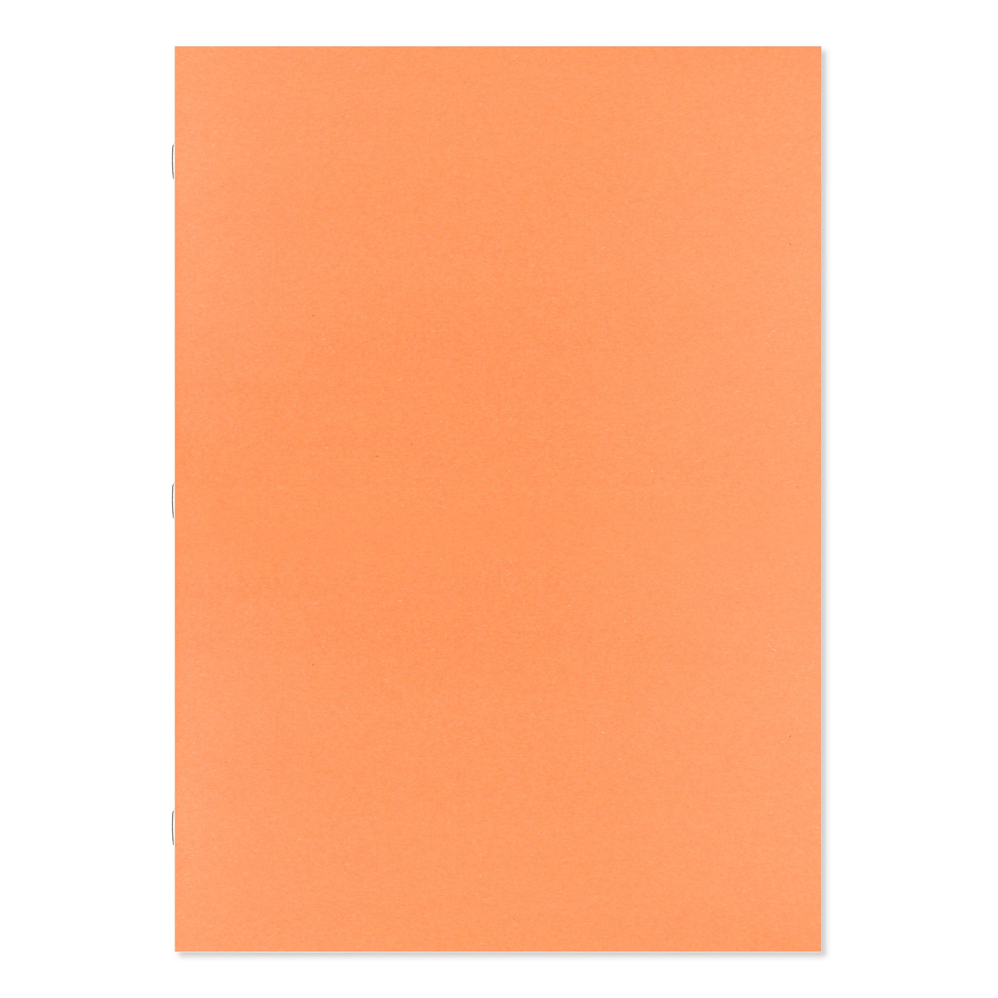 Orange Cover Black Sugar Paper Scrapbook On A White Background