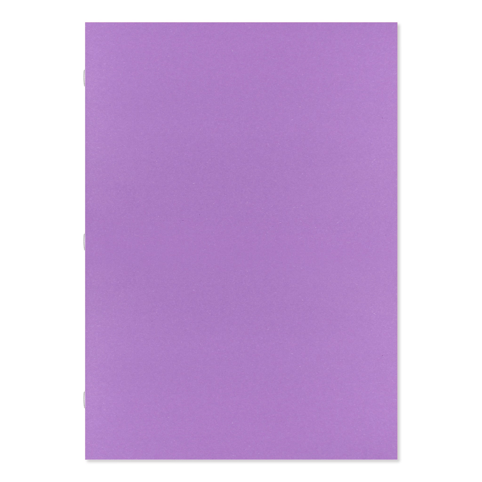 Purple Cover Black Sugar Paper Scrapbook On A White Background
