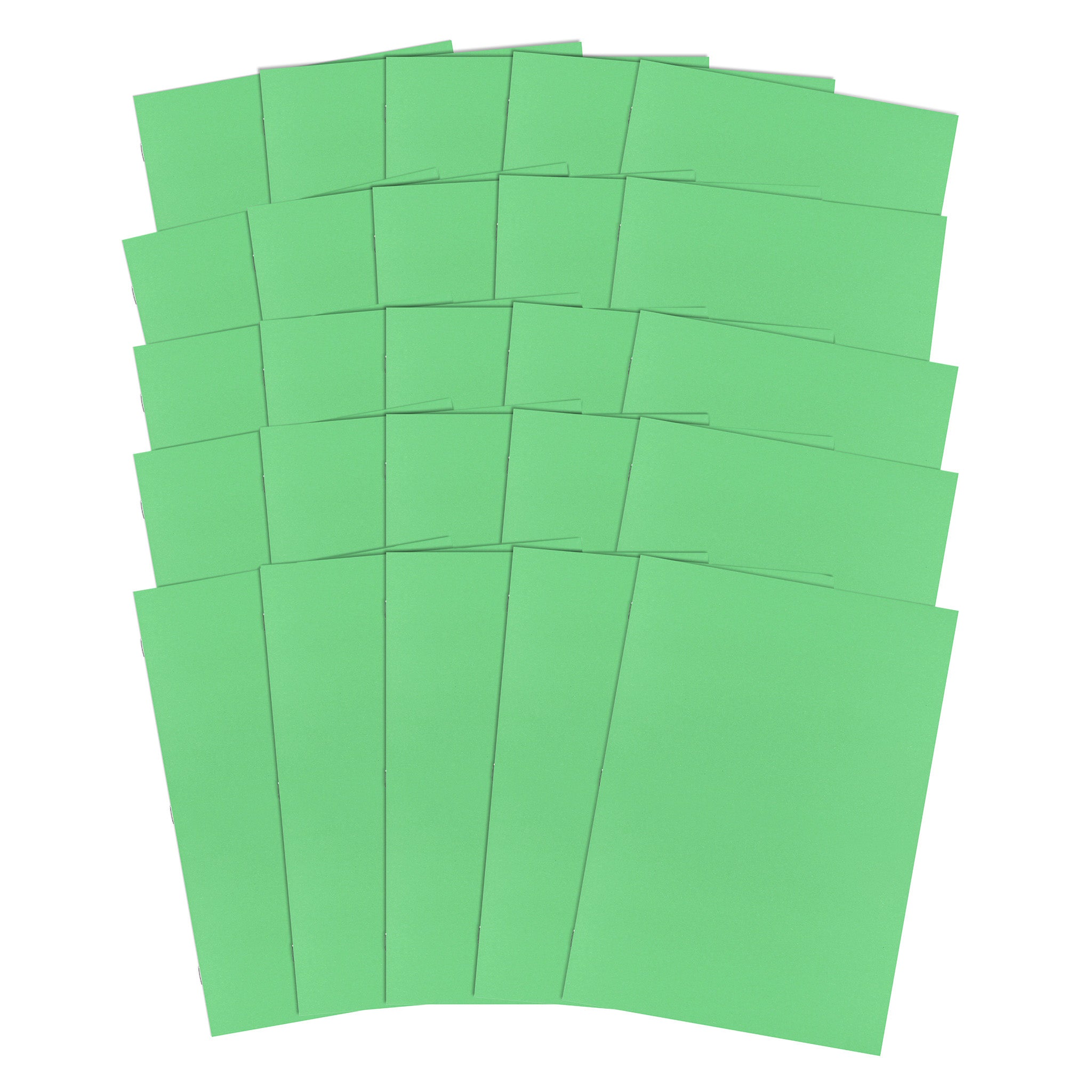 Multi 25 Pack Of Silvine Assorted Pastel Shades Sugar Paper Scrapbooks For Classrooms On A White Background