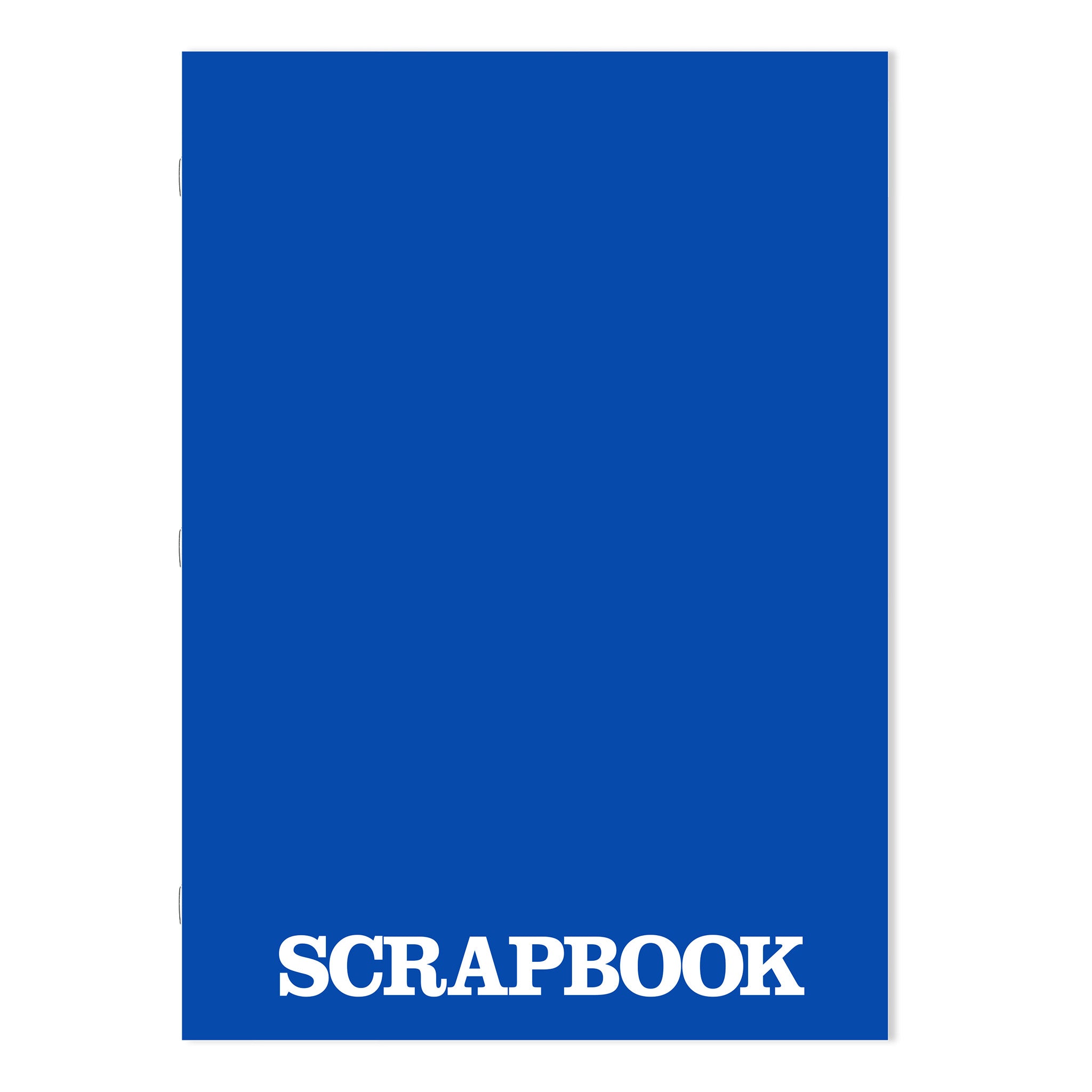 Silvine Blue Scrapbook For Classrooms On A White Background